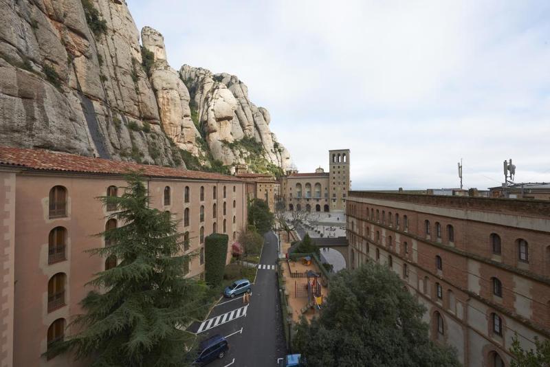 Cel.Les Abat Marcet Hotell Montserrat Exteriör bild
